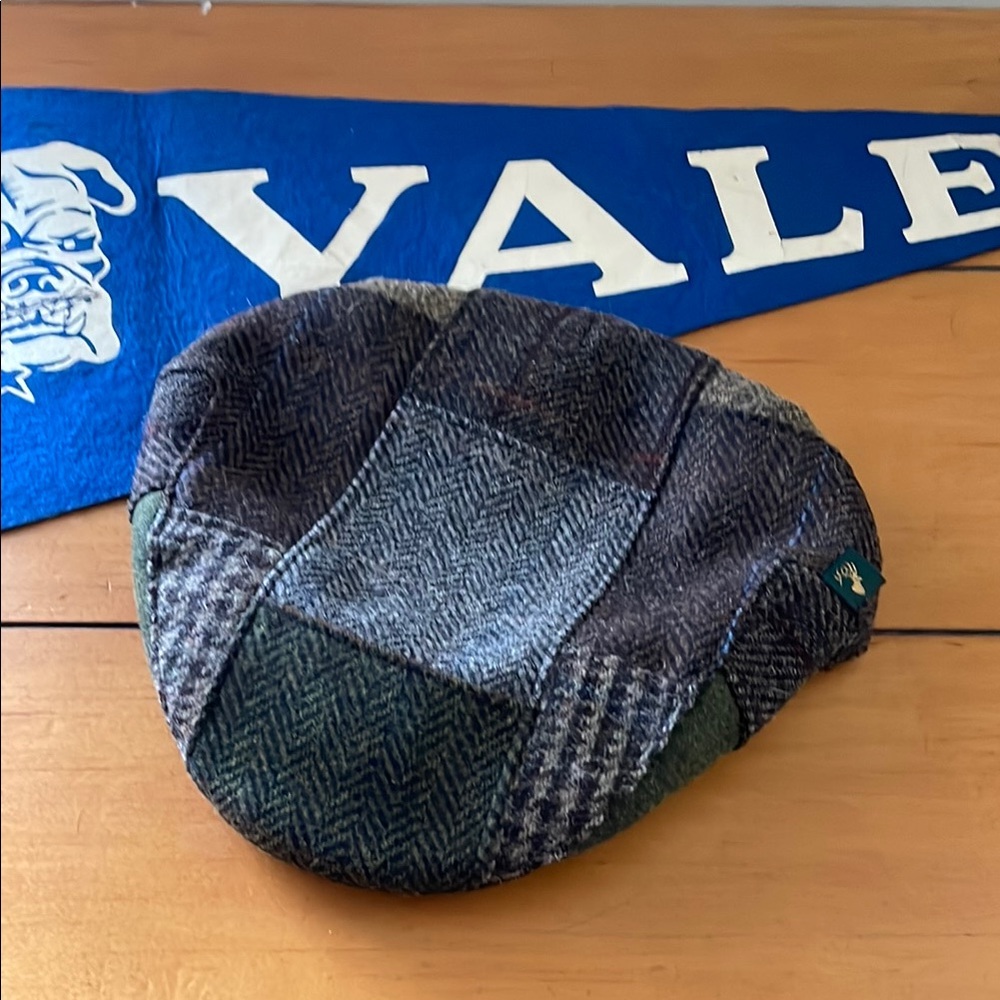 Patchwork Tweed Cap - image 1